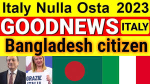 Italy work visa for bangladeshi passport holder